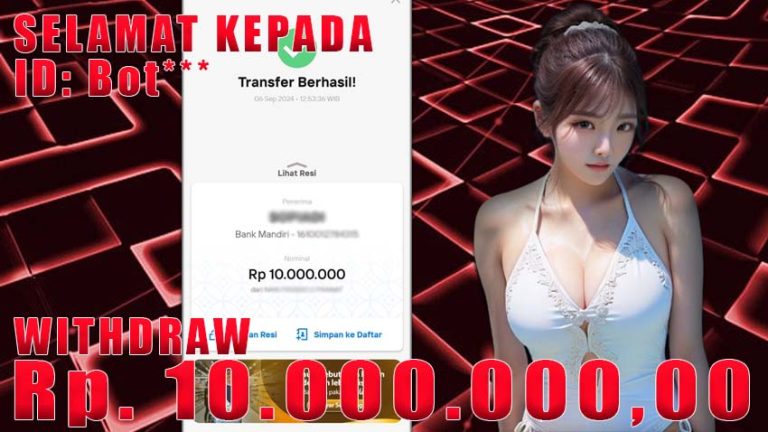 Bukti Withdraw WARUNGBETTING 06 september 2024