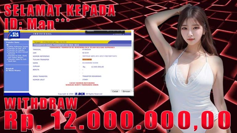 Bukti Withdraw WARUNGBETTING 07 september 2024