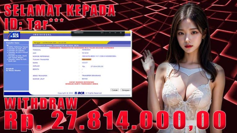 Bukti Withdraw WARUNGBETTING 10 september 2024