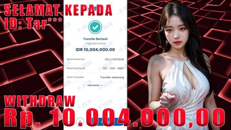 Bukti Withdraw WARUNGBETTING 11 september 2024
