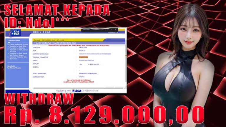 Bukti Withdraw WARUNGBETTING 24 september 2024