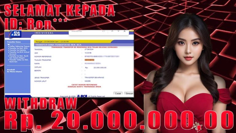 Bukti Withdraw WARUNGBETTING 27 september 2024