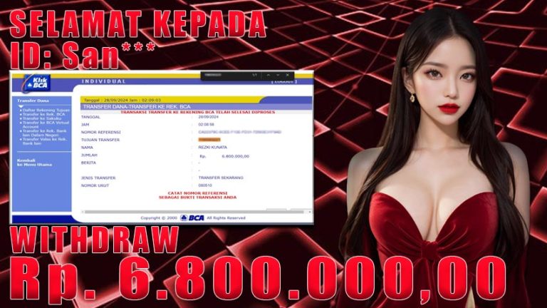 Bukti Withdraw WARUNGBETTING 28 september 2024