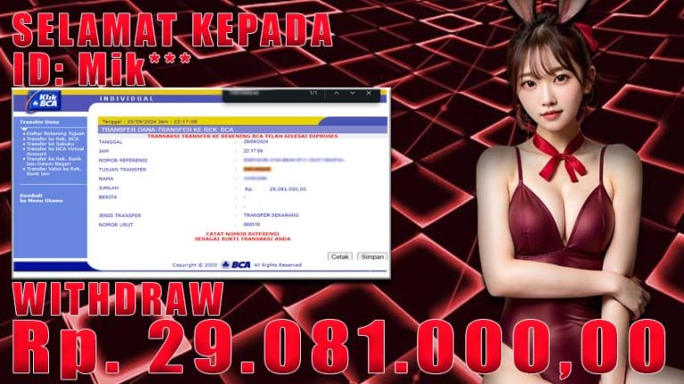 Bukti Withdraw WARUNGBETTING 30 september 2024
