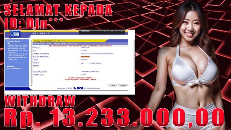 Bukti Withdraw WARUNGBETTING 03 oktober 2024