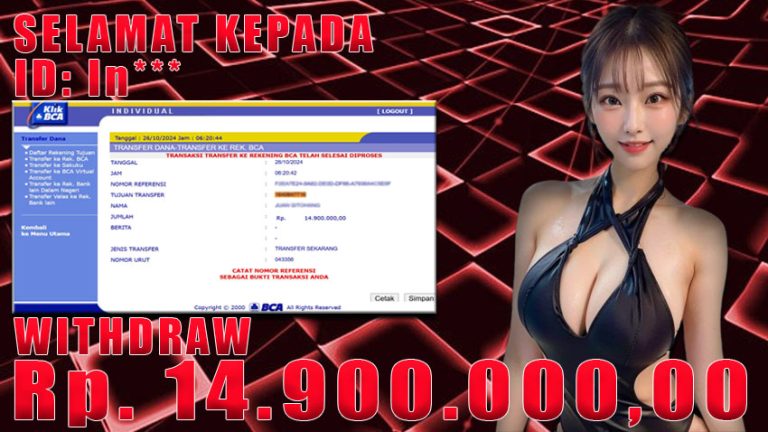Bukti Withdraw WARUNGBETTING 26 oktober 2024