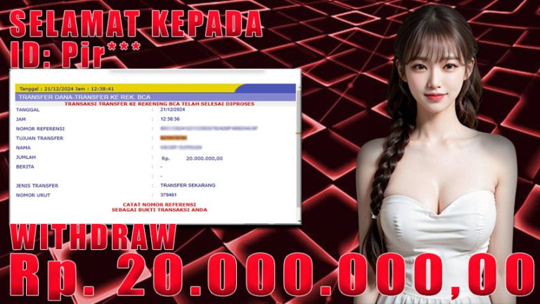 Bukti Withdraw WARUNGBETTING 21 desember 2024