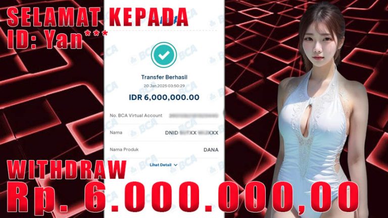 Bukti Withdraw WARUNGBETTING 20 januari 2025