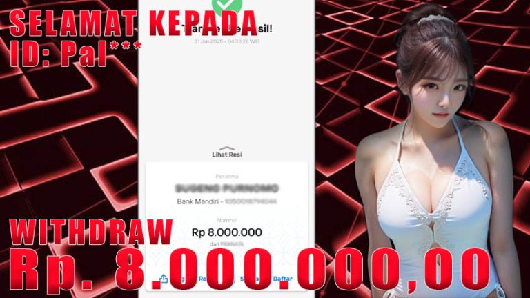 Bukti Withdraw WARUNGBETTING 21 januari 2025