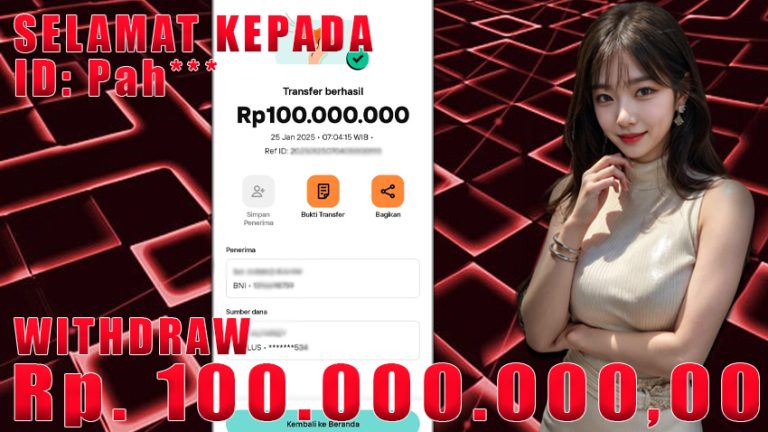 Bukti Withdraw WARUNGBETTING 25 januari 2025