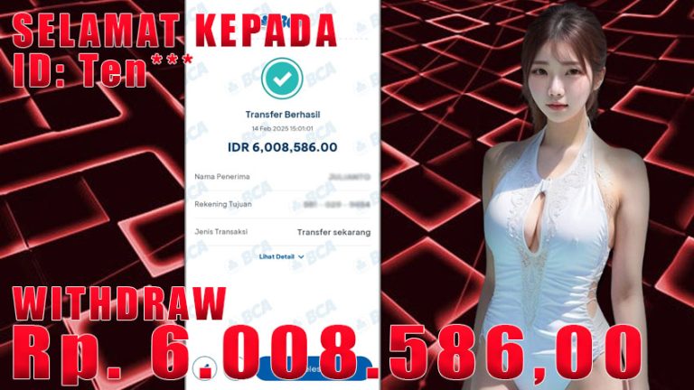 Bukti Withdraw WARUNGBETTING 14 februari 2025