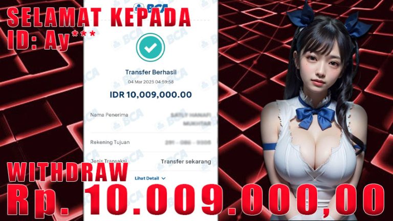 Bukti Withdraw WARUNGBETTING 04 maret 2025
