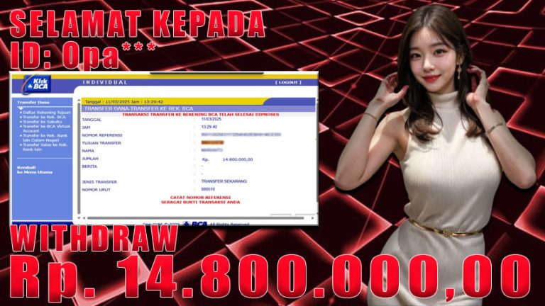 Bukti Withdraw WARUNGBETTING 11 maret 2025