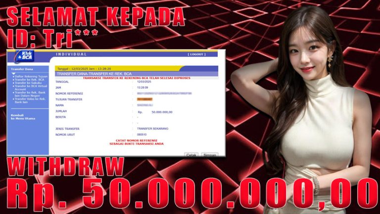 Bukti Withdraw WARUNGBETTING 12 maret 2025