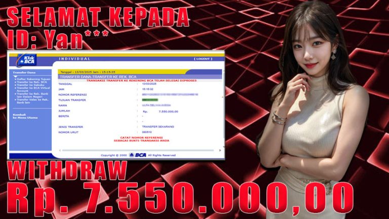 Bukti Withdraw WARUNGBETTING 13 maret 2025