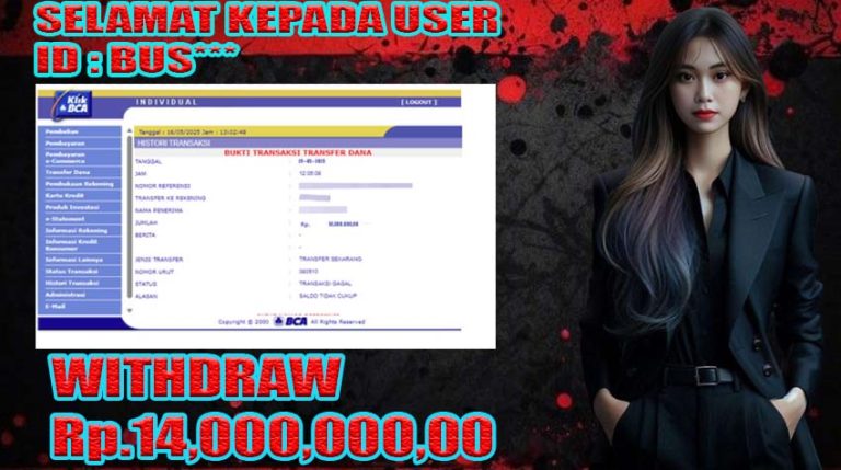 BUKTI KEMENANGAN WARUNGBETTING 25 MEI