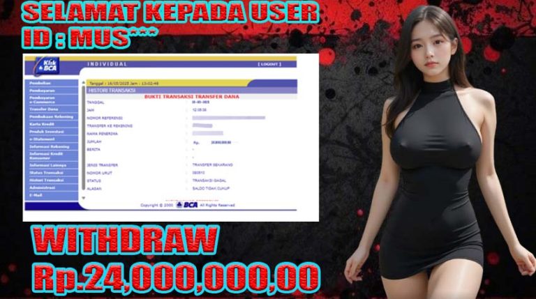 BUKTI KEMENANGAN WARUNGBETTING 26 MEI