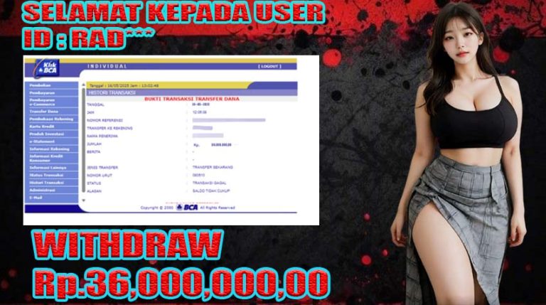 BUKTI KEMENANGAN WARUNGBETTING 28 MEI