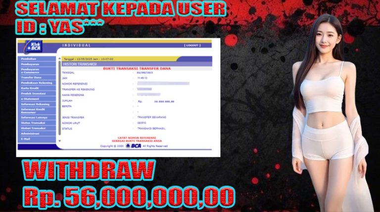 BUKTI KEMENANGAN WARUNGBETTING 01 JUNI