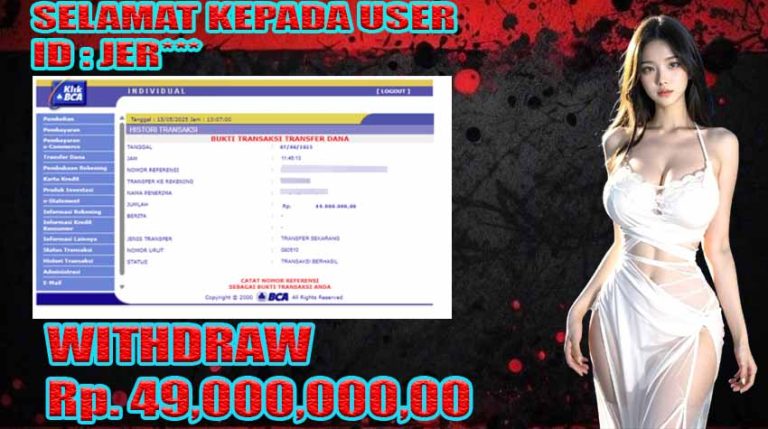 BUKTI KEMENANGAN WARUNGBETTING 07 JUNI