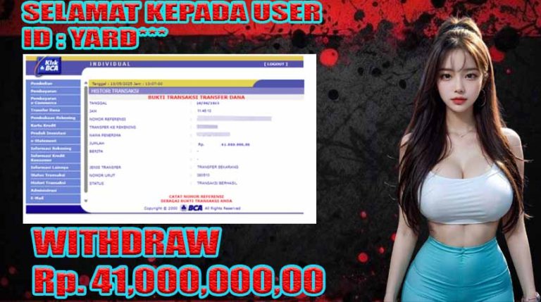 BUKTI KEMENANGAN WARUNGBETTING 09 JUNI