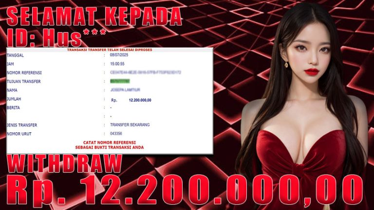 Bukti Withdraw WARUNGBETTING 08 juli 2025