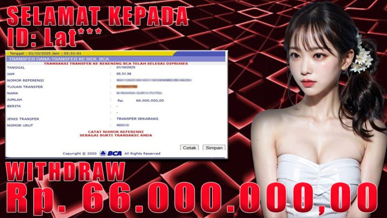 Bukti Bayar Warungbetting 01 oktober 2025