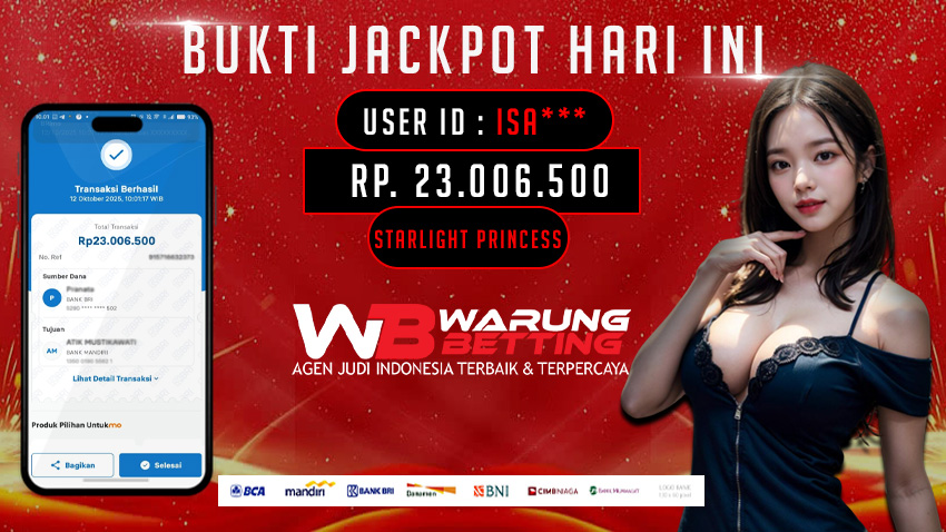 Bukti Bayar Warungbetting 12 oktober 2025