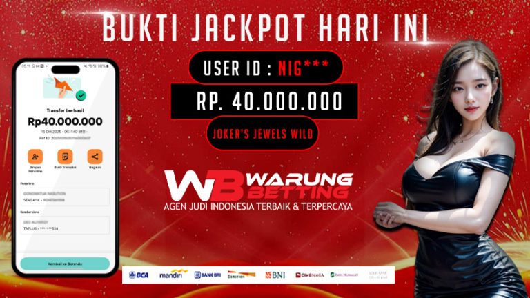 Bukti Bayar Warungbetting 15 oktober 2025