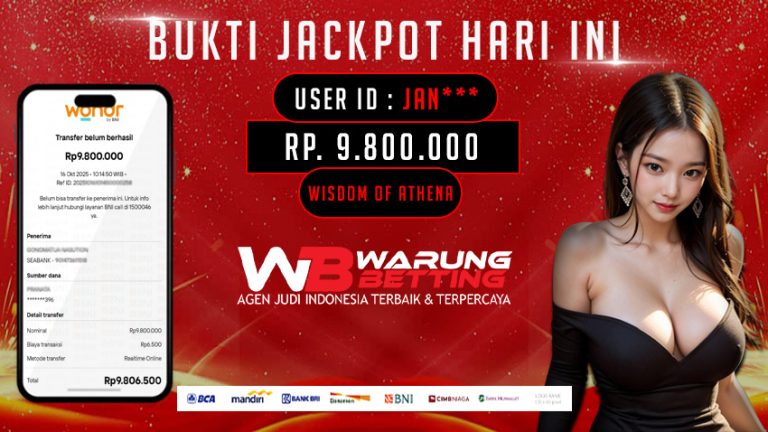 Bukti Bayar Warungbetting 16 oktober 2025
